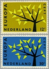 NEDERLAND 1962 NVPH SERIE 777 EUROPA CEPT