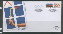 NEDERLAND NVPH FDC E501 BEDRIJFSPOSTZEGELS