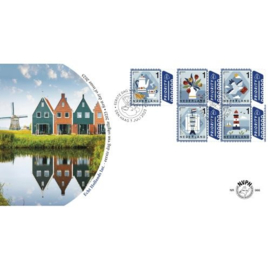 NEDERLAND NVPH FDC E 866 INTERNATIONAAL  ECHT HOLLANDS