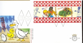 NEDERLAND NVPH FDC E423 STRIP