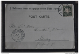 DUITSLAND POSTKAART/BRIEF ++ A 469