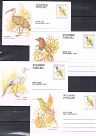 POSTKAARTEN CISKEI 1984 VOGELS ++ M1 - 04