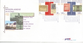 ANTILLEN 2003 FDC E347 JOHAN ENSCHEDE