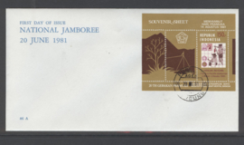 INDONESIË 1981 FDC 86A