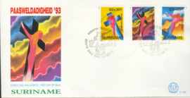 REP. SURINAME ZBL FDC E165 PASEN