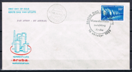 ANTILLEN 1959 FDC E 11A OPEN