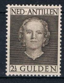 ANTILLEN 1950 NVPH SERIE 231 EN FACE JULIANA PLAKREST