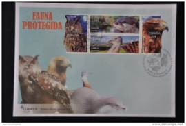 FDC SPANJE2014 VOGELS ++ M 01