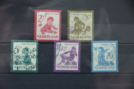 NEDERLAND 1950 NVPH 563-67 GEBRUIKT ++ K 144