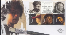 NEDERLAND NVPH FDC E533 REMBRANDT SCHILDER