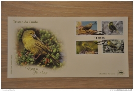 FDC TRISTAN DA CUNHA 2014 VOGELS ++ M2 - 01