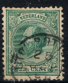 NEDERLAND 1872 NVPH 25 GESTEMPELD ++ S 285