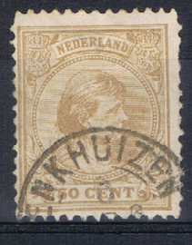 NEDERLAND 1891 NVPH 43 GESTEMPELD  ENKHUIZEN ++ D 238