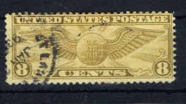 USA 1930 LUCHTPOST MCHL 323 ++ D(B) 201