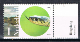 NEDERLAND 2015 SLANG SNAKE POSTFRIS RINGSLANG ++ E 495