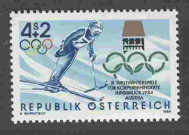 OOSTENRIJK 1984 ANK 1796 SPORT OLYMPISCHE SKIEN