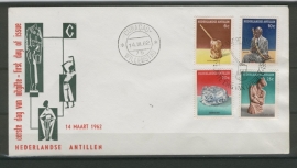 ANTILLEN 1962 FDC E 20BA