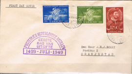 ANTILLEN 1949 FDC GESLOTEN