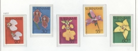 REP. SURINAME 1977 ZBL SERIE 049 BLOEMEN FLOWERS