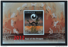 NVPH 75 JAAR VAN DE DRAAK YEAR OF THE DRAGON