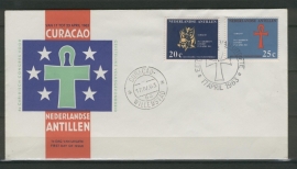 ANTILLEN 1963 FDC E 24A