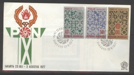 INDONESIË 1977 FDC 38