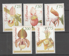 REP. SURINAME 1997 ZBL SERIE 933 ORCHIDEEEN ORCHIDS