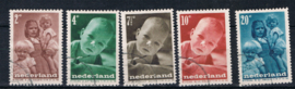 NEDERLAND 1947 NVPH 495-499 GEBRUIKT ++ (S) LEES