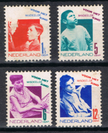 NEDERLAND 1931 NVPH 240-243 ONGEBRUIKT LEES ++ C 398