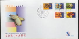 REP. SURINAME ZBL FDC E E252 FRUIT