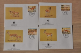 243 + FDC WWF WNF WERELD NATUUR FONDS ++ BAHRAIN HERT DEAR