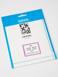 DAVO CRISTAL STROKEN MOUNTS 50 STK/PCS (21mm x 25mm)