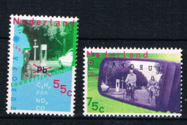 NEDERLAND 1988 NVPH 1404-05 ++ EUROPA CEPT VERKEER FIETS