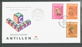 ANTILLEN 1971 FDC E068 KINDERZEGELS