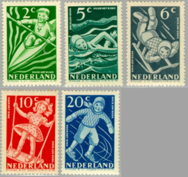 NEDERLAND 1948 NVPH 508-512 POSTFRIS