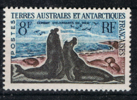 ANTARCTICA FRANS TAAF 1962 ROBBEN ++ F 308