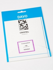 DAVO CRISTAL STROKEN MOUNTS C150 (voor velletjes Van 10) 10 STK/PCS