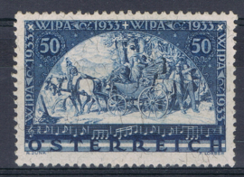 OOSTENRIJK 1933 ANK 556 WIPA PASER PAPIER  ++ S 230