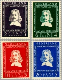 NEDERLAND 1952 NVPH SERIE 578 RIEBEECK