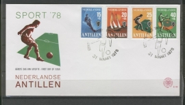 ANTILLEN 1978 FDC E110 SPORT