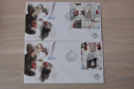 NEDERLAND NVPH FDC E579 KERSTMIS CHRISTMAS