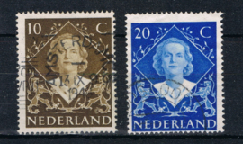 NEDERLAND 1948 NVPH 506-507 GEBRUIKT ++ (S) LEES