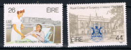 IERLAND 1984 MCHL 536-537 MEDICIJNEN ++ E 491