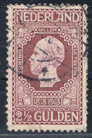 NEDERLAND 1913 NVPH 99 GESTEMPELD ++ J 027