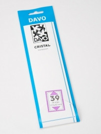DAVO CRISTAL STROKEN MOUNTS C39 (215 x 43) 18 STK/PCS