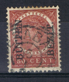 NED. INDIË 1908 NVPH 96 BUITEN BEZIT ++ D 248