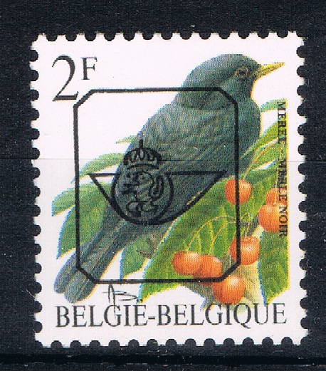 VOGELS Type " Buzin " Voorafgestempeld. Gom P6a (OBP)