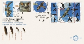 NEDERLAND NVPH FDC E340 VOGELS BIRDS