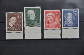 1951 MCHL 143-146 WAARVAN 146 KLEIN GOM GEBREK ++ M 043