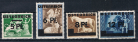 1945 ANK 664-667 WIENER AUSHILFE  ++ BOX O 1A